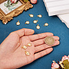 Brass Micro Pave Clear Cubic Zirconia Charms X1-RJEW-T063-38G-NF-5