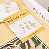 Beebeecraft 12Pcs Brass Micro Pave Cubic Zirconia Charms ZIRC-BBC0002-77-6