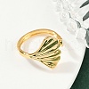 Brass Adjustable Cuff Rings for Women RJEW-B132-01B-P-3