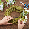 Plastic Artificial Rattan DIY-WH0430-917-3