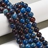 Natural Blue Opal Beads Strands G-H045-A02-8MM-01-1