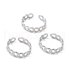 Tarnish Resistant 304 Stainless Steel Finger Rings RJEW-L102-04P-1
