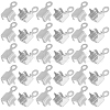 SUNNYCLUE 300Pcs Brass Pendant Rhinestone Settings KK-SC0004-56P-1