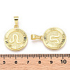 Brass Pendants KK-T070-01G-10-3