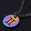 201 Stainless Steel Pendants Necklaces NJEW-S105-JN627-3-1