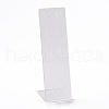 Transparent Acrylic Earrings Display Stands EDIS-G014-05-2