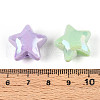 UV Plating Opaque Acrylic Beads OACR-N143-10-3