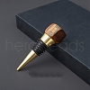 Natural Tiger Eye Red Wine Stoppers PW-WG26592-06-1