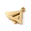 304 Stainless Steel Charms STAS-L022-261G-2