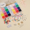 DIY Heishi Beads & Barrel Beads Jewelry Set Making Kits DIY-YW0004-89-6