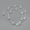Smelting Quartz Crystal Beads Strands X-G-T014-06-1-2