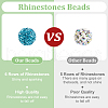   200Pcs Pave Disco Ball Beads RB-PH0001-41D-7