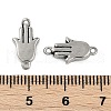 304 Stainless Steel Connector Charms STAS-F310-24AS-3