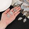 Non-Tarnish Hamsa Hand/Hand of Fatima/Hand of Miriam 304 Stainless Steel Pendants X-STAS-F016-18P-4