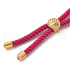 Cotton Cord Bracelet Making KK-F758-03G-G-3