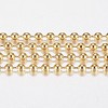 Handmade Ion Plating(IP) 304 Stainless Steel Ball Chains STAS-F136-17G-10m-1