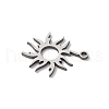 304 Stainless Steel Pendants STAS-K298-03P-2