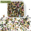 60G Natural Tourmaline Chip Beads G-YW0001-69-2