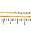 Brass Singapore Chains Necklaces for Women NJEW-D302-36G-4