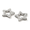 Star Shape Polymer Clay Rhinestone Beads CLAY-NH0001-06M-2
