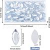 Fingerinspire 300Pcs Imitation Taiwan Acrylic Rhinestone Cabochons GACR-FG0001-12A-2