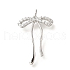 Brass Micro Pave Cubic Zirconia Pendants KK-V008-13P-01-1
