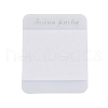 Paper with Plastic Jewlery Display Cards CDIS-G009-04-2