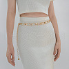 Alloy Rectangle Link Chain Waist Belly Body Chains FS-WGA2B29-01-1