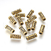 Tibetan Style Alloy Tube Beads GLF0843Y-NF-1