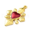 Alloy Enamel Pendants X-ENAM-P252-07G-2