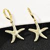 Brass Hoop Earrings EJEW-Q036-03C-G-5