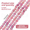 GOMAKERER 2 Strands Natural Tourmaline Beads Strands G-GO0001-66-2