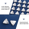 Olycraft 100Pcs Pointed Back Acrylic Rhinestone Cabochons TACR-OC0001-11-4