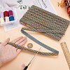 12M Braided Polyester Rhombus Ribbons SRIB-WH0011-267C-3