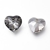 Glass Rhinestone Pendants RGLA-A024-A02-001SN-2