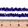 Electroplate Transparent Glass Beads Strands GLAA-N021-4mm-02-4