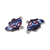 Alloy Enamel Pendants ENAM-D043-03P-04-2
