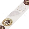 500Pcs Christmas Theme Round Stickers AJEW-S090-04B-3