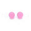 Opaque Acrylic Beads PAB702Y-B01-03-7