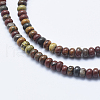 Natural Polychrome Jasper/Picasso Stone/Picasso Jasper Beads Strands G-E444-45-4mm-2