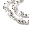 Brass Crystal Rhinestone Cup Chains OCOR-XCP0002-75-3
