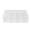 16 Grids Plastic Bead Containers with Cover CON-K002-03C-2