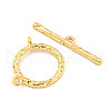 Brass Toggle Clasps KK-A223-12G-5