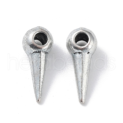 Tibetan Style Alloy Charms PALLOY-D027-01AS-1