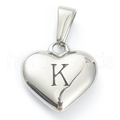 304 Stainless Steel Pendants STAS-P278-01K-P-1