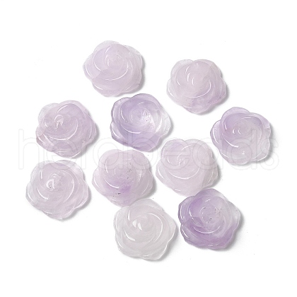 Natural Amethyst Carved Cabochons G-C185-01C-02-1