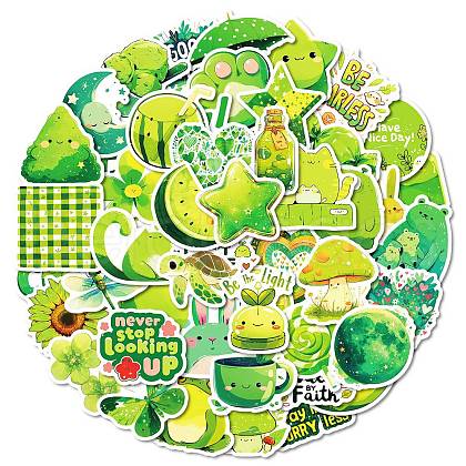 50Pcs Cartoon Forest Themes Paper Stickers STIC-C012-17-1