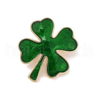 Clover Enamel Pins JEWB-D305-04A-G-1