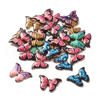 Printed Alloy Pendants PALLOY-R111-01-1