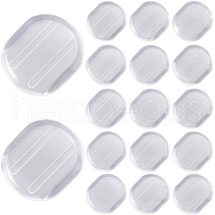 SOFPLATE 120Pcs Comfort Silicone Earring Pads FIND-SP0001-03-1